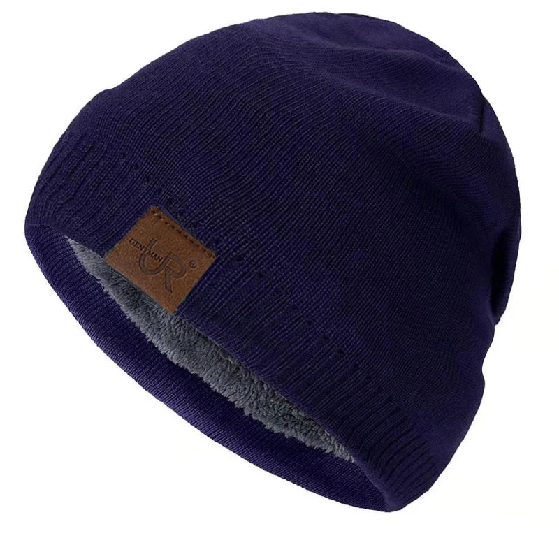 Fleece-Lined Slouchy Beanie