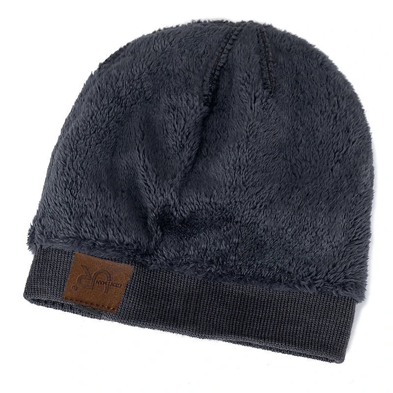 Fleece-Lined Slouchy Beanie