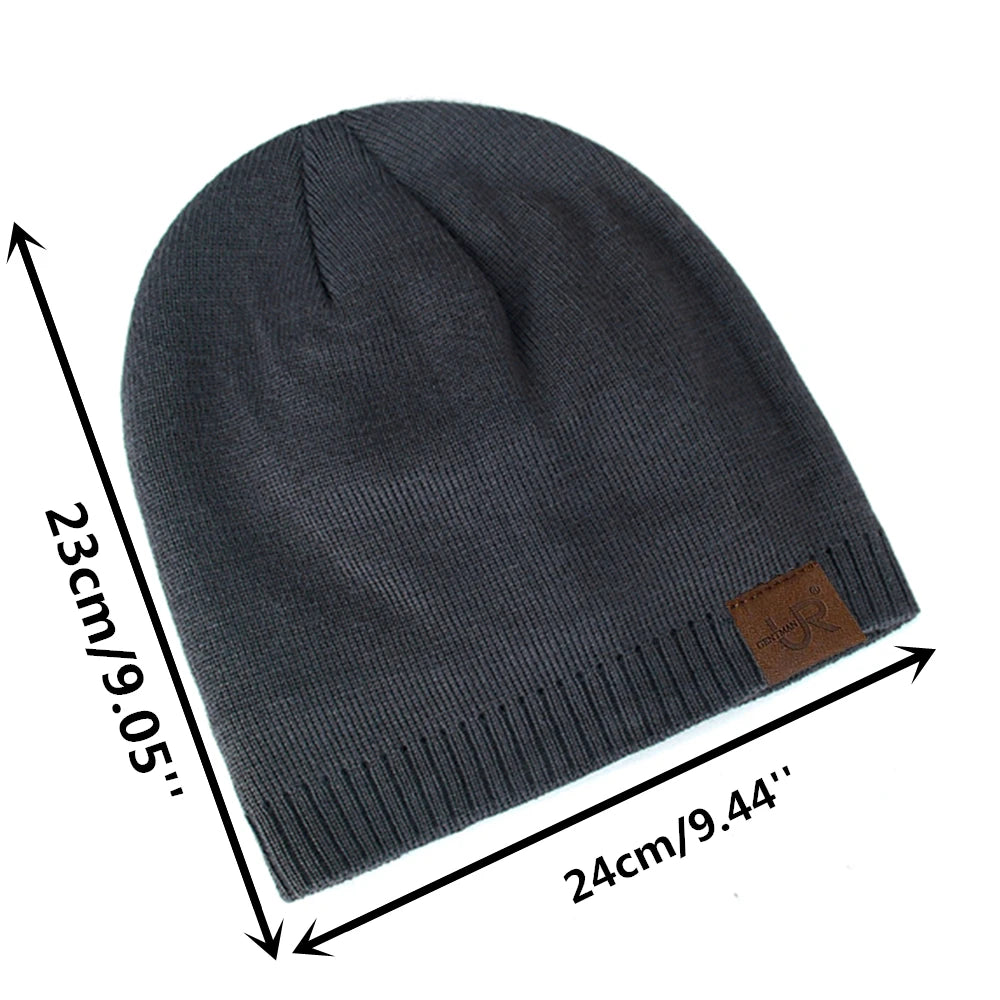 Fleece-Lined Slouchy Beanie