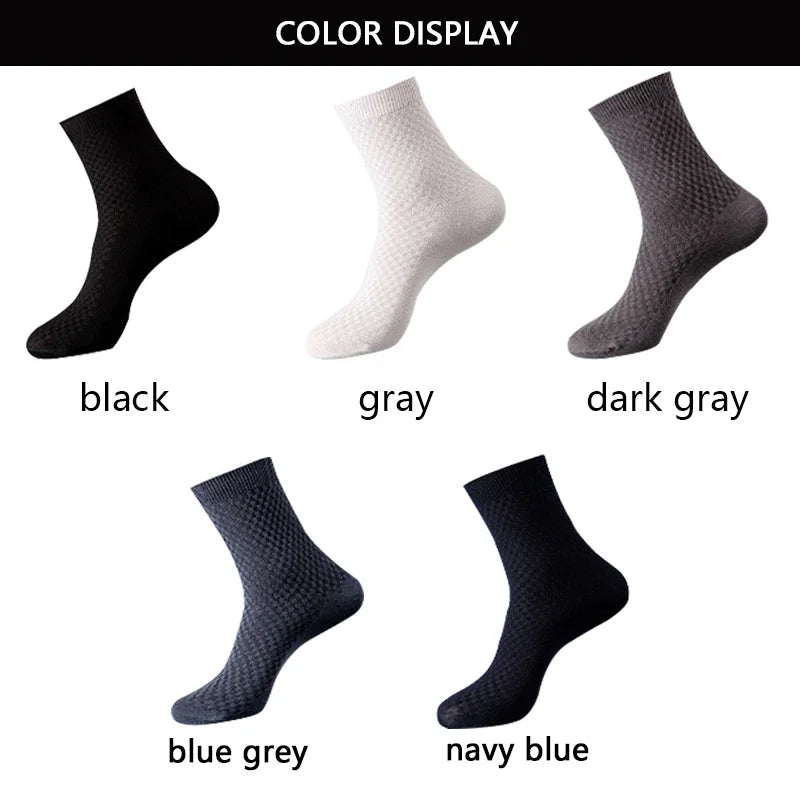 10-Pair Bamboo Breathable Socks