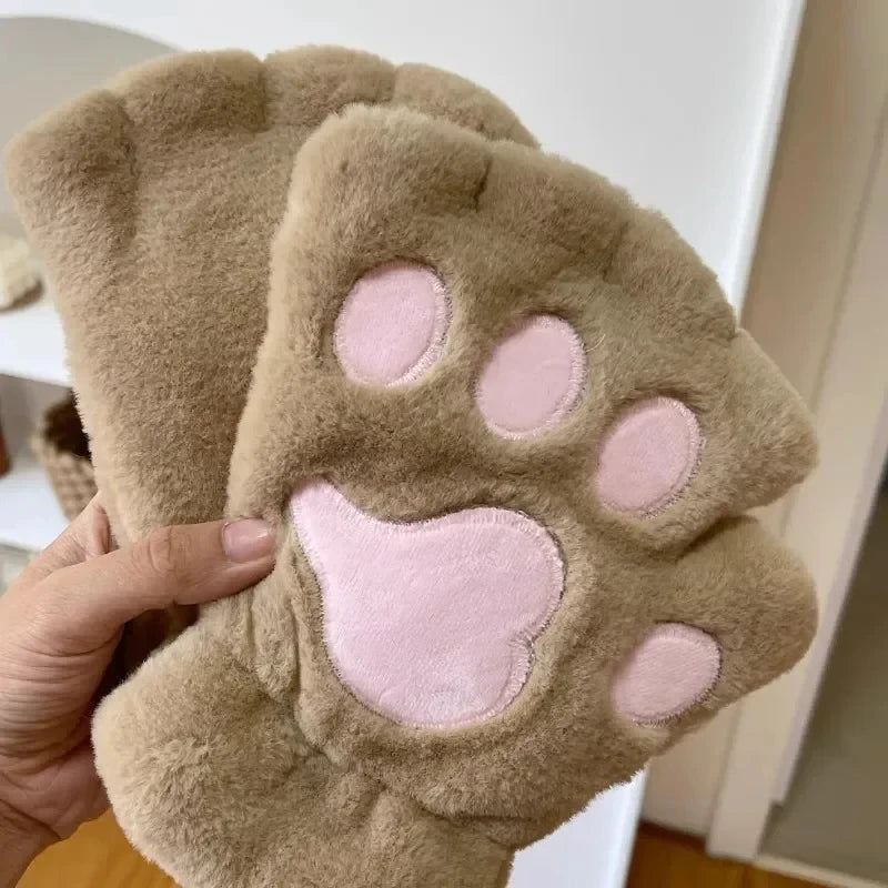 Plush Paw Gloves