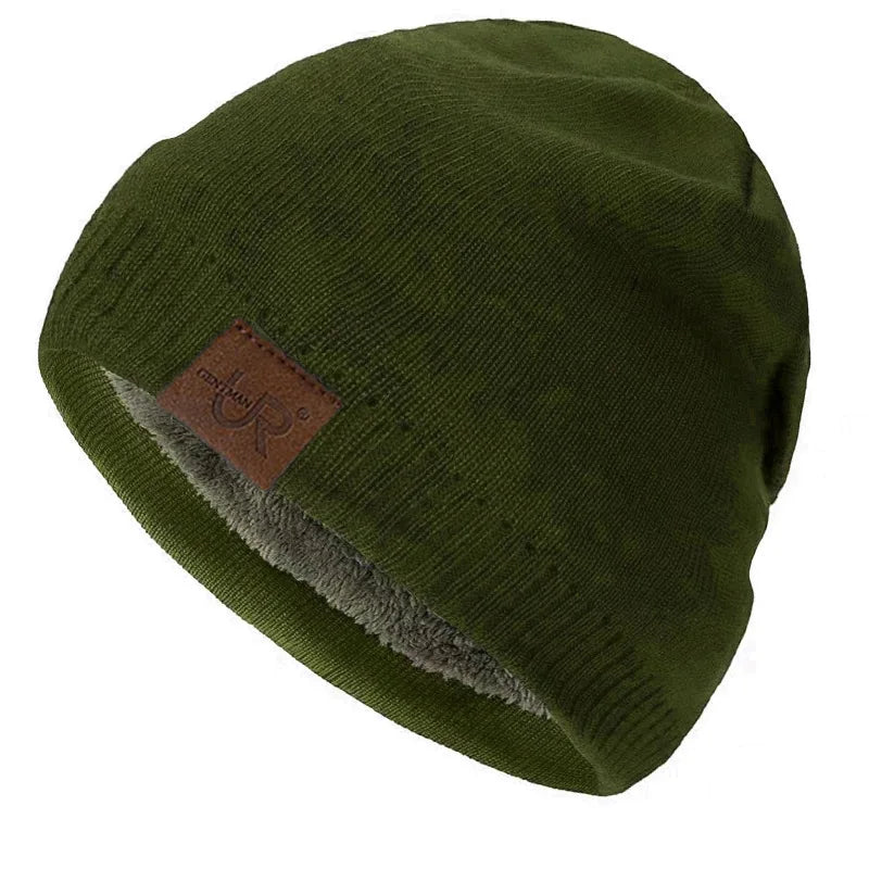 Fleece-Lined Slouchy Beanie