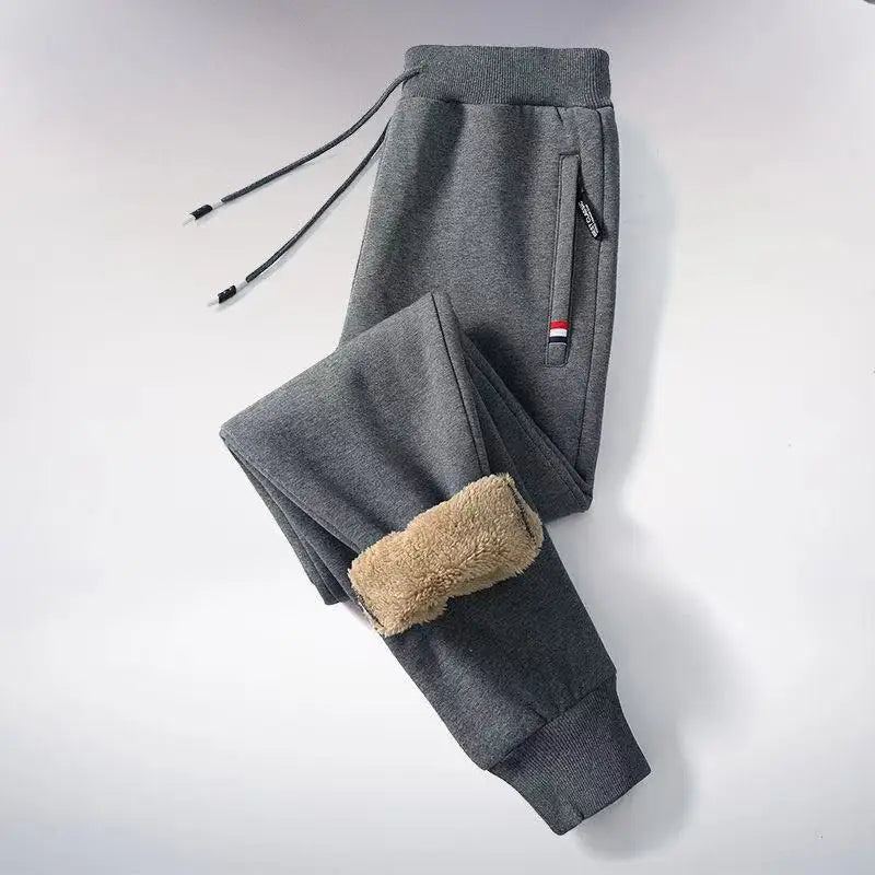 Men’s Fleece-Lined Winter Joggers