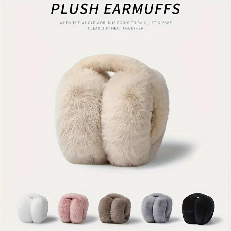 Foldable Plush Earmuffs