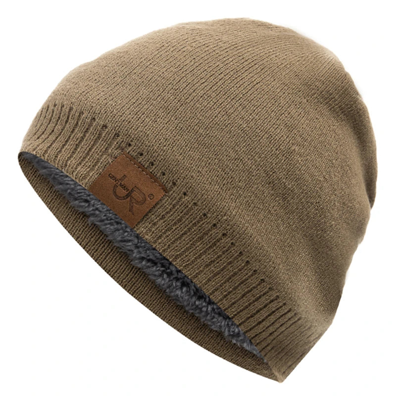 Fleece-Lined Slouchy Beanie