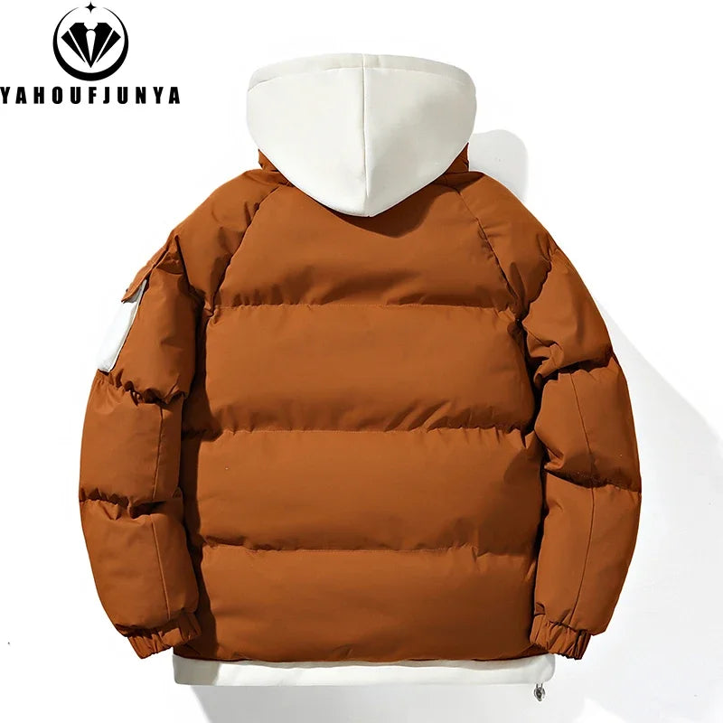 Casual Fashion Style Parkas Jacket Coat