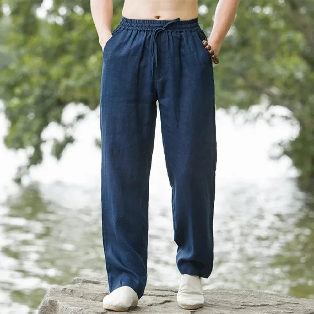 Men’s Linen Casual Pants