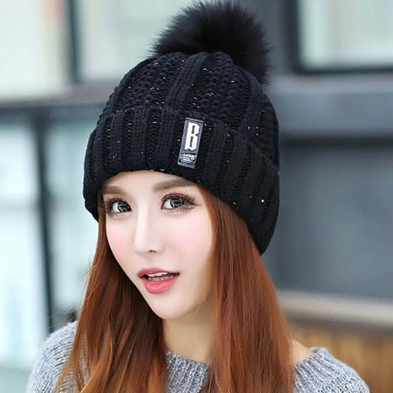 Knit Beanie &amp; Neck Warmer Set