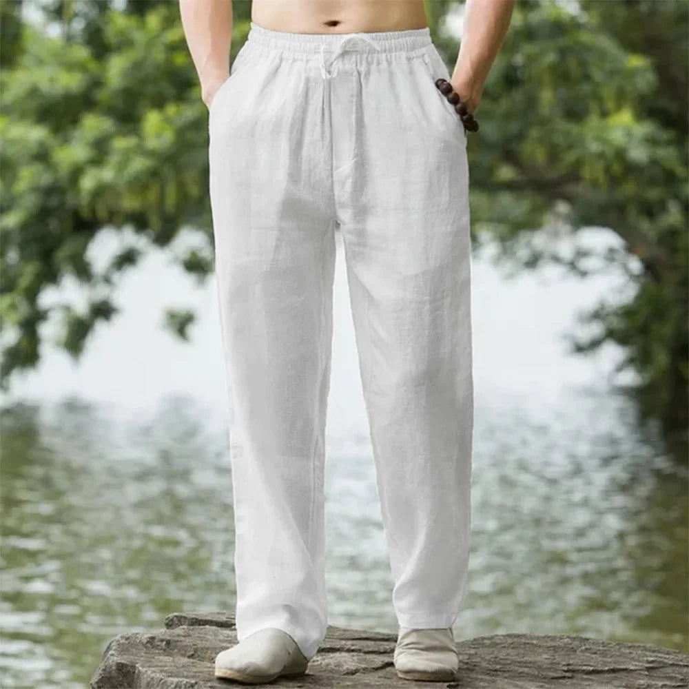 Men’s Linen Casual Pants