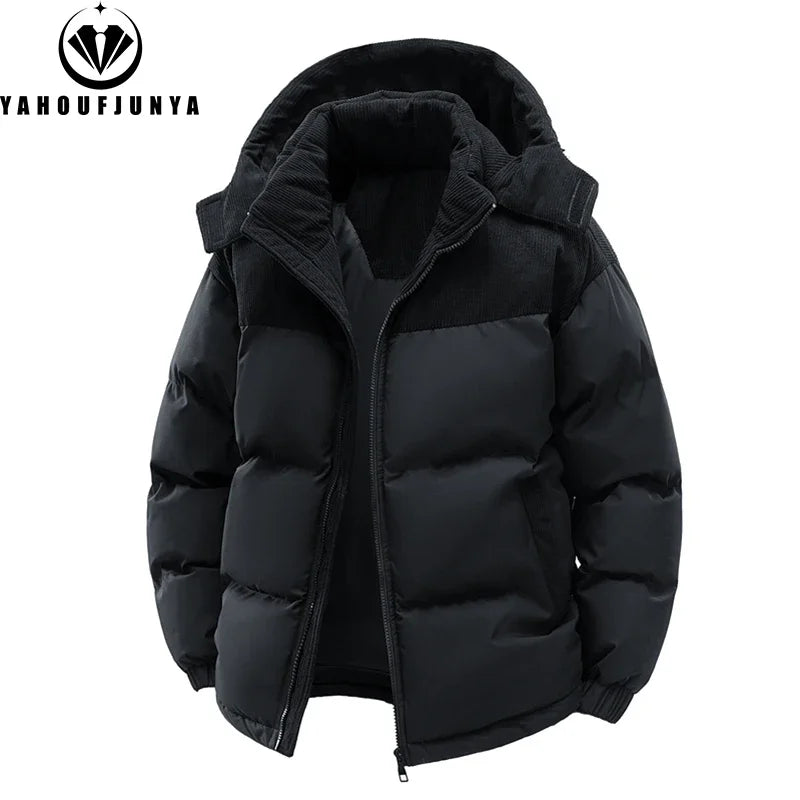 Outwear Casual Fashion Solid Parkas Jacket