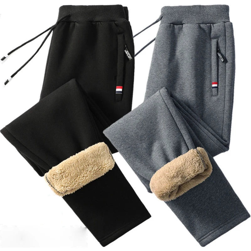 Men’s Fleece-Lined Winter Joggers