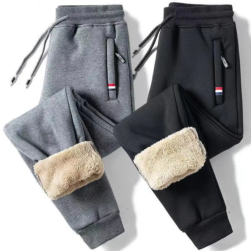 Men’s Fleece-Lined Winter Joggers