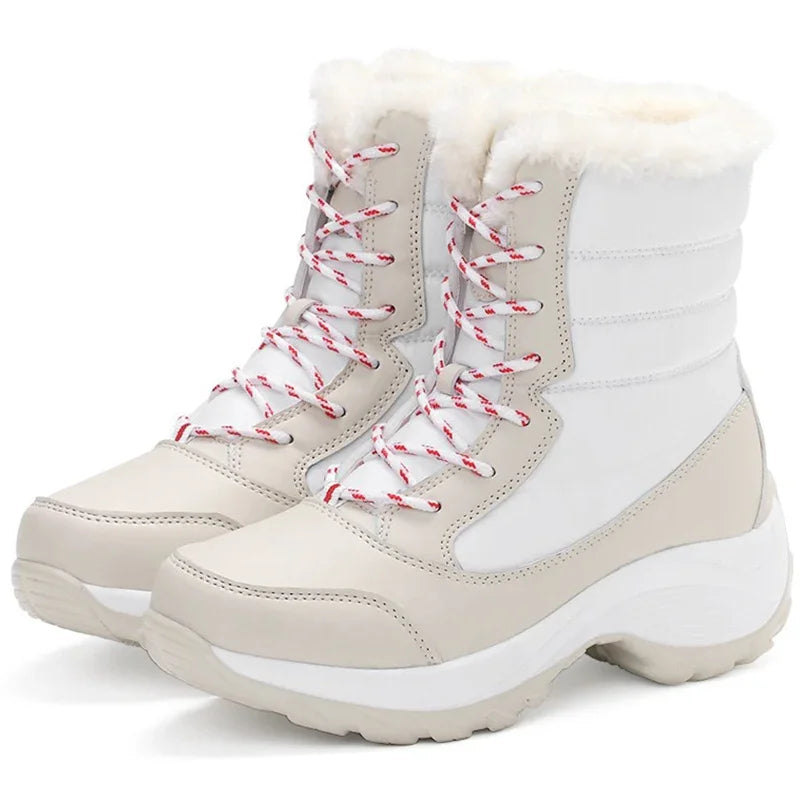 Women’s Waterproof Fur-Lined Winter Boots