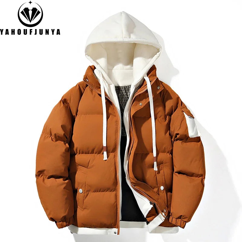 Casual Fashion Style Parkas Jacket Coat