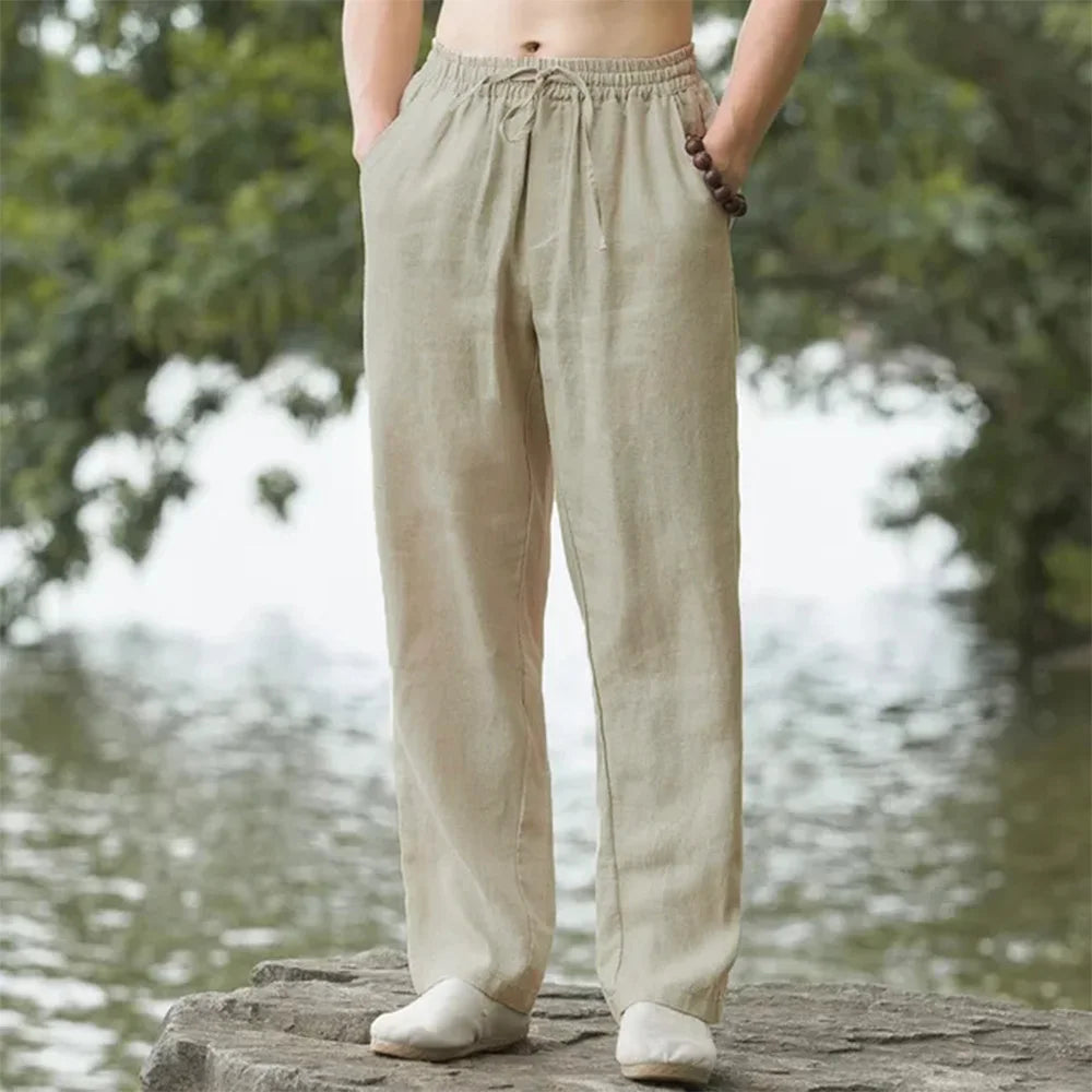 Men’s Linen Casual Pants