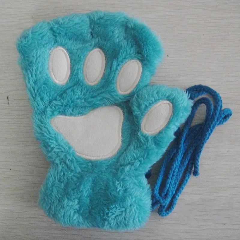 Plush Paw Gloves