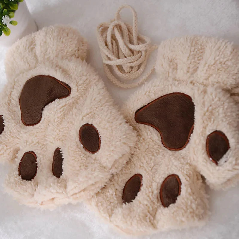 Plush Paw Gloves