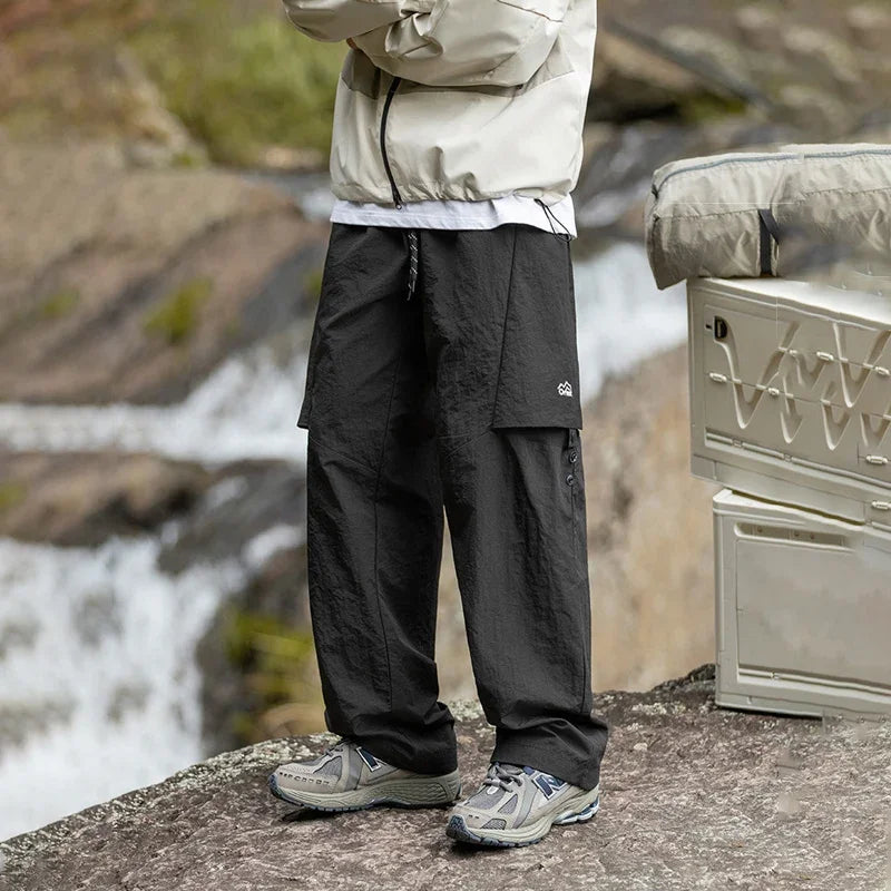 Men’s Outdoor Wide-Leg Hiking Pants