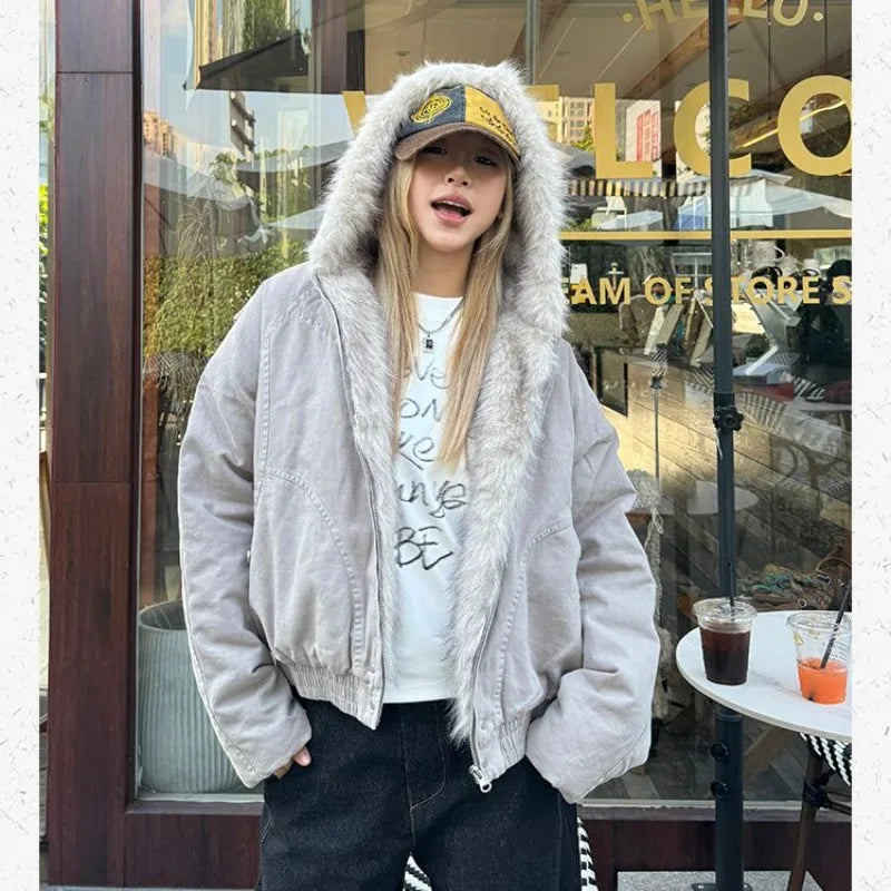 ned Warm Harajuku Loose Casual