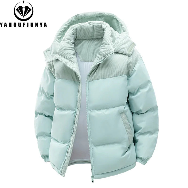 Outwear Casual Fashion Solid Parkas Jacket
