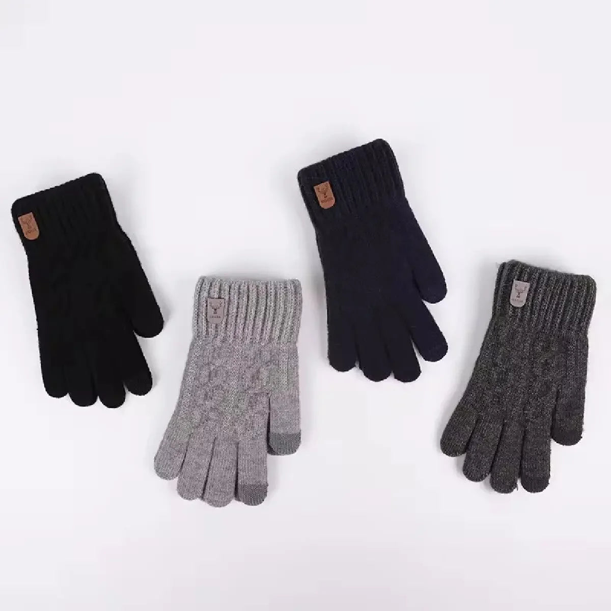 Cozy Winter Knit Gloves