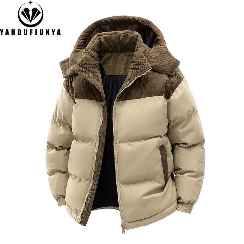 Outwear Casual Fashion Solid Parkas Jacket
