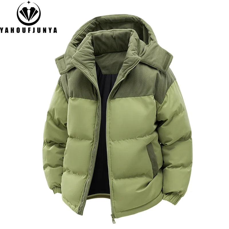 Outwear Casual Fashion Solid Parkas Jacket