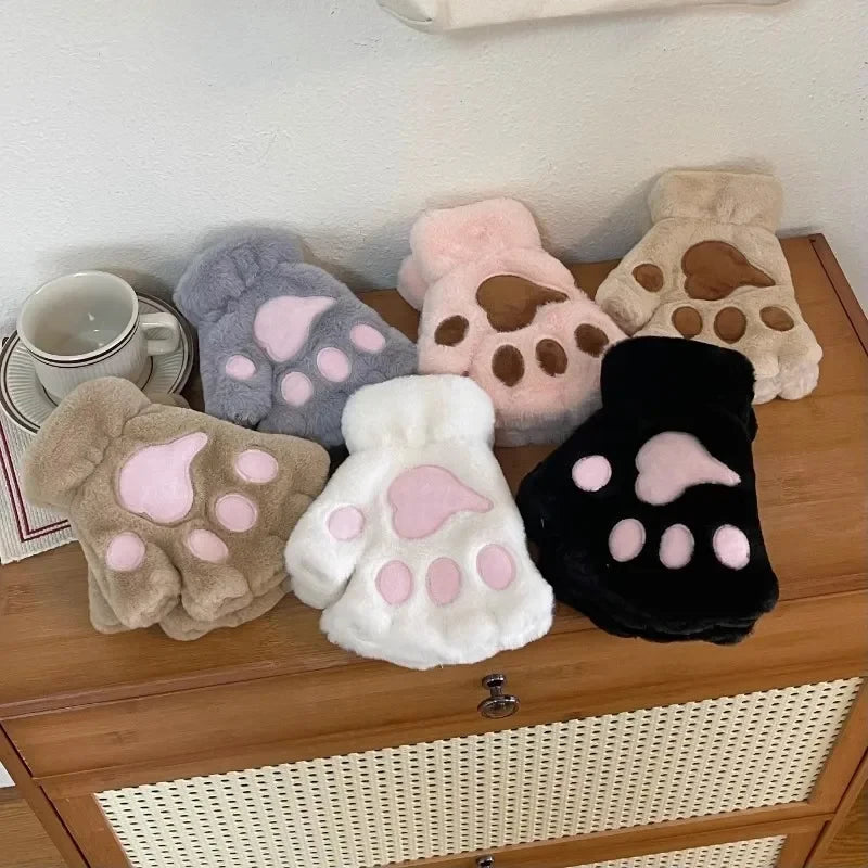 Plush Paw Gloves