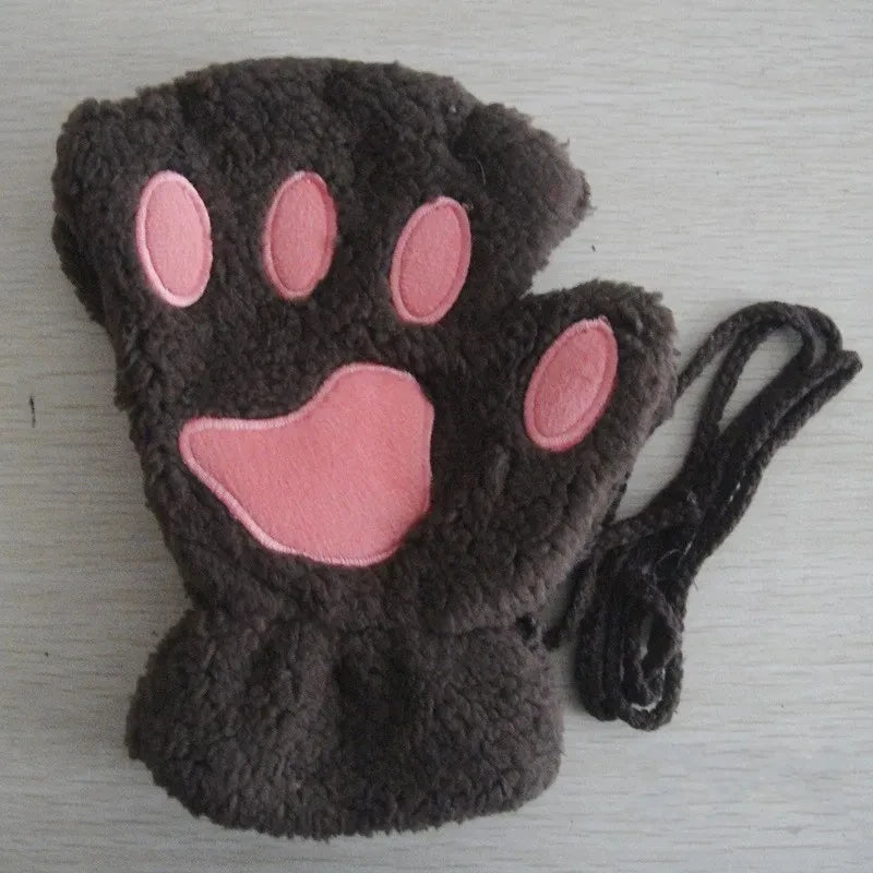 Plush Paw Gloves