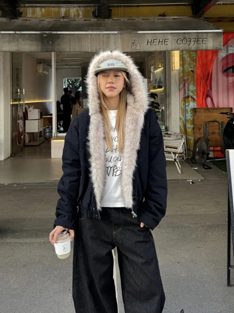 ned Warm Harajuku Loose Casual