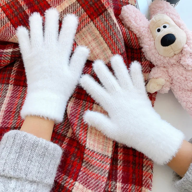 Fluffy Winter Gloves