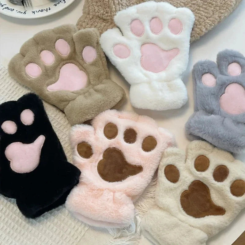 Plush Paw Gloves