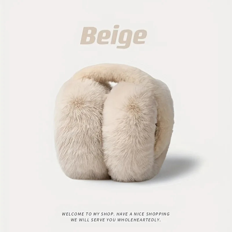 Foldable Plush Earmuffs