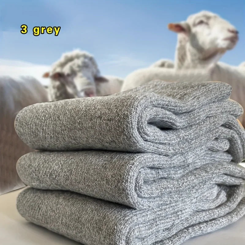 Warm Wool Winter Socks