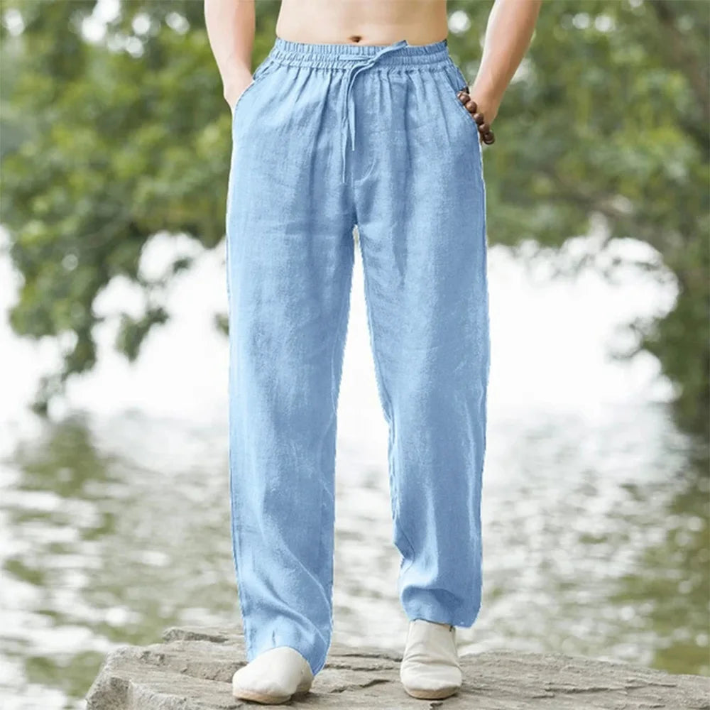 Men’s Linen Casual Pants