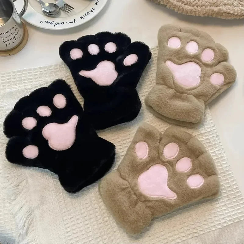 Plush Paw Gloves