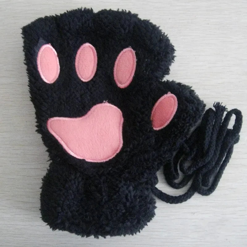 Plush Paw Gloves