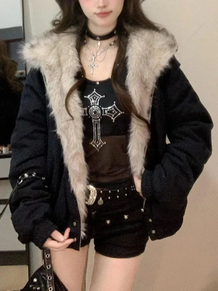 s Casual Outerwear Cotton Padded Jackets