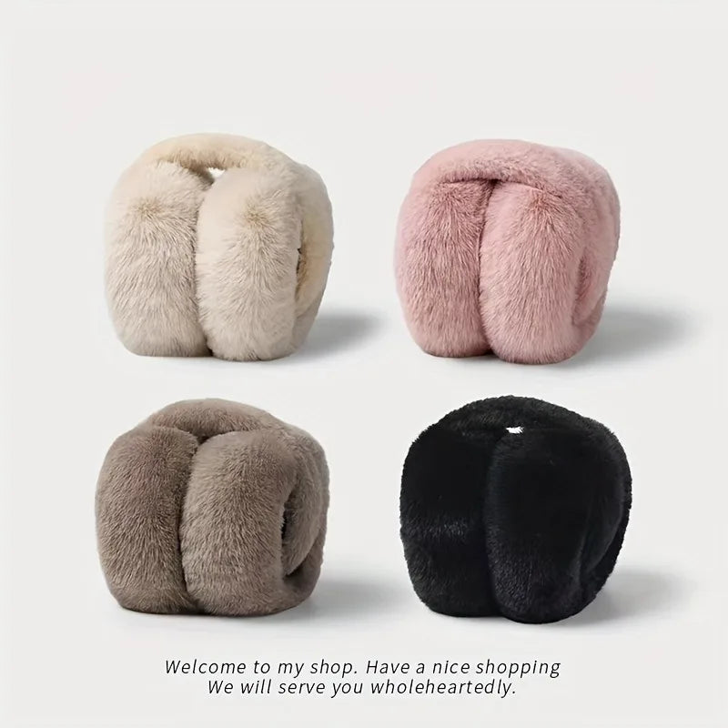 Foldable Plush Earmuffs