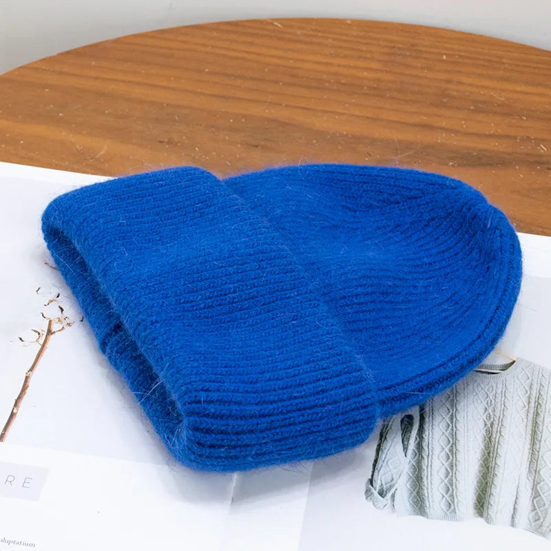 Soft Knit Fluffy Beanie