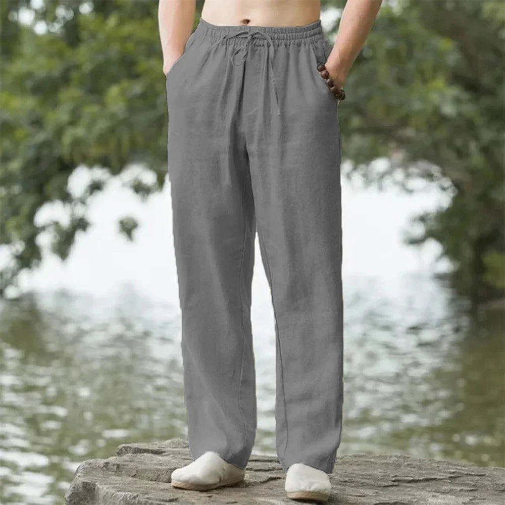 Men’s Linen Casual Pants