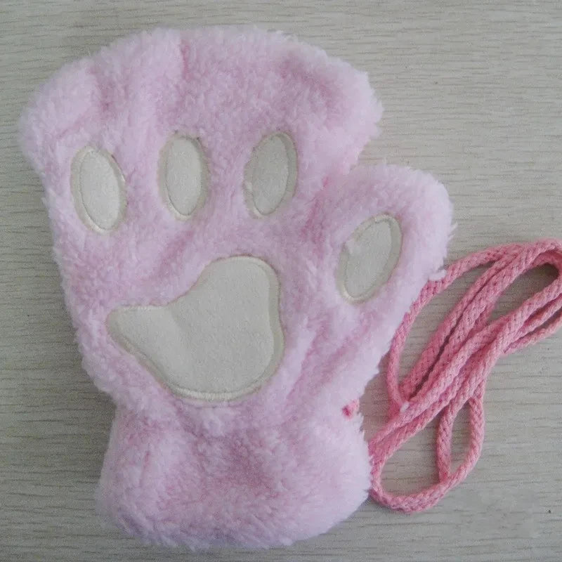 Plush Paw Gloves