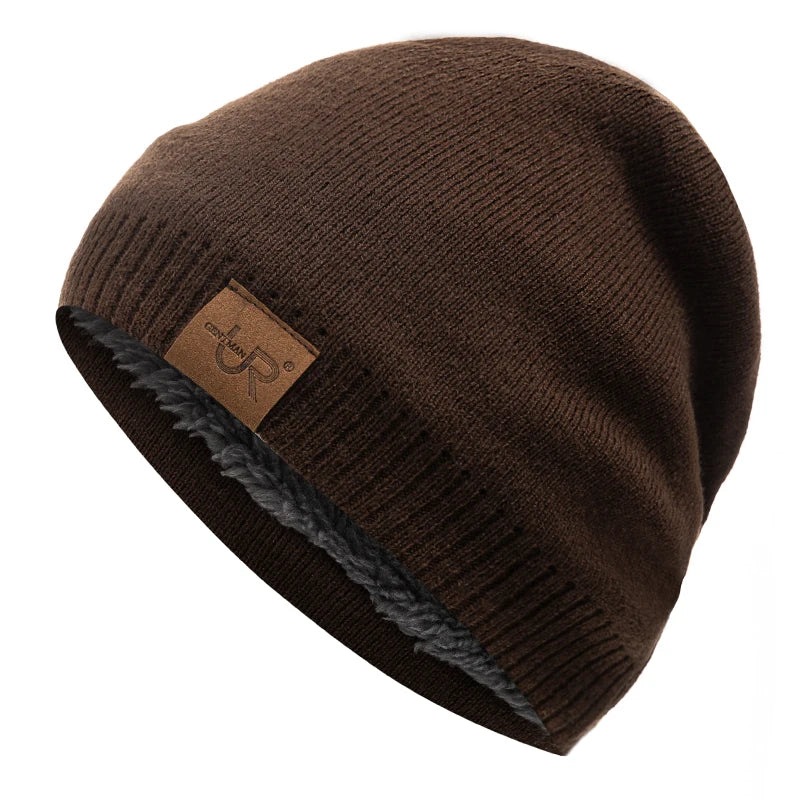 Fleece-Lined Slouchy Beanie