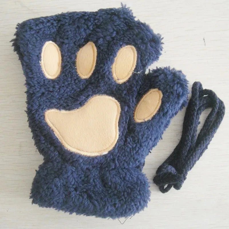 Plush Paw Gloves