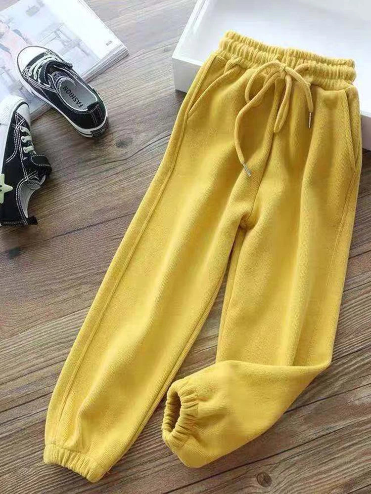 Fleece-Lined Winter Jogger Pants
